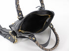 Balenciaga Slate Grey Mini City Bag Gold Giant Hardware