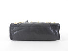 Balenciaga Slate Grey Mini City Bag Gold Giant Hardware