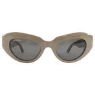 Balenciaga Taupe Acetate Cat Eye Sunglasses BB0236S