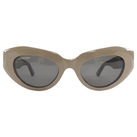 Balenciaga Taupe Acetate Cat Eye Sunglasses BB0236S