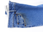 Balenciaga Blue Tapered Distressed Denim Jeans - FR38