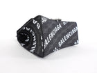 Balenciaga  Black BB Monogram Logo All Over Hourglass XS Bag