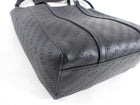 Balenciaga Black Smooth Leather Perforated Everyday XS Tote Bag