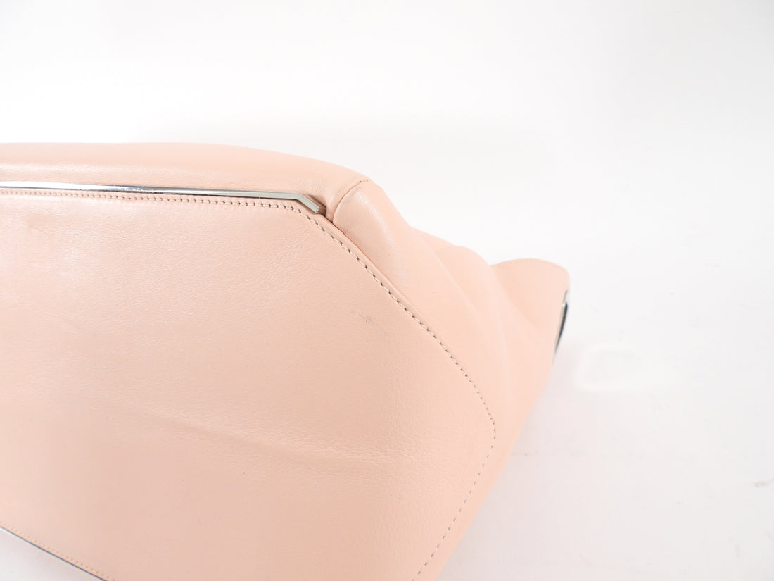 Balenciaga Alexander Wang Light Pink Leather Frame Doctor Bag