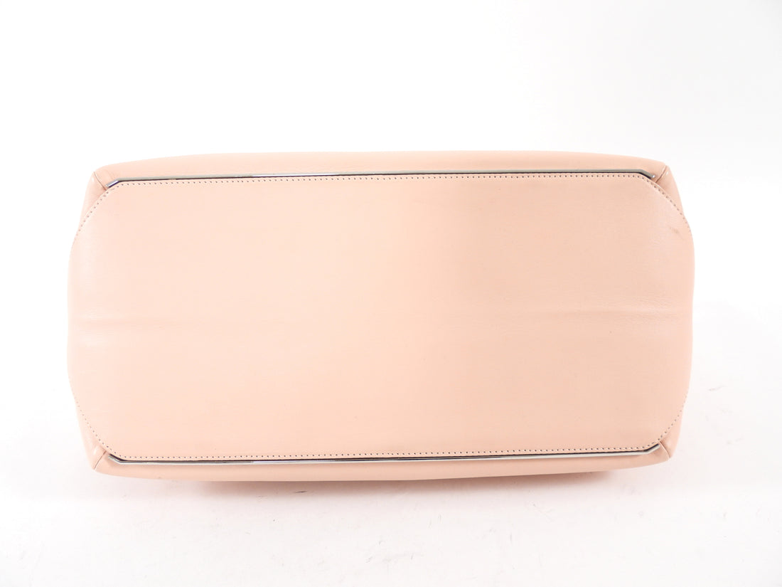 Balenciaga Alexander Wang Light Pink Leather Frame Doctor Bag