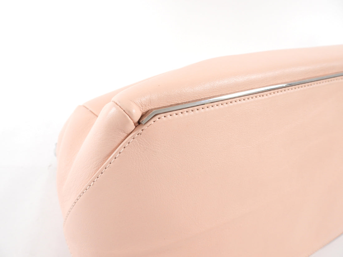 Balenciaga Alexander Wang Light Pink Leather Frame Doctor Bag