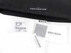 Balenciaga Black Nylon Zip Clutch Pouch Bag