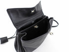 Balenciaga Small Black Leather Rodeo Two-Way Tote Bag