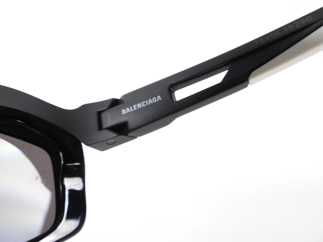 Balenciaga Black Hybrid Sunglasses