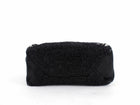 Balenciaga Black Shearling and Suede Papier Mini Tote Bag