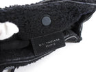 Balenciaga Black Shearling and Suede Papier Mini Tote Bag