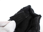 Balenciaga Black Shearling and Suede Papier Mini Tote Bag