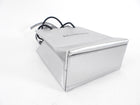 Balenciaga Silver Logo Shopping XXS North South Bag