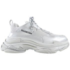 Balenciaga Silver Metallic Triple S Sneakers - Men's USA 11 / 44