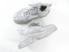 Balenciaga Silver Metallic Triple S Sneakers - Men's USA 11 / 44