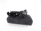 Balenciaga Black Acetate Cut Cat Eye BB0202S Sunglasses