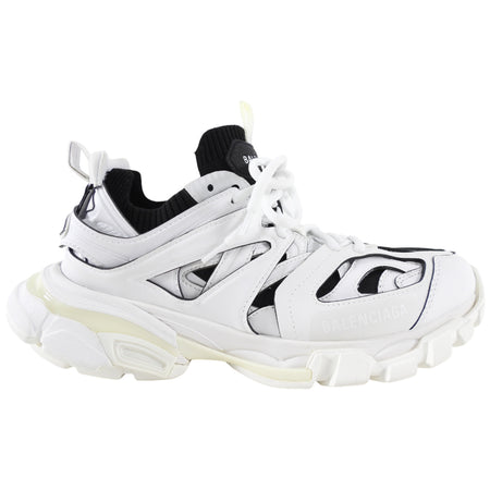 Balenciaga Black and White Track Sneakers - 38 (fits like 37 / 7)