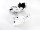 Balenciaga Black and White Track Sneakers - 38 (fits like 37 / 7)
