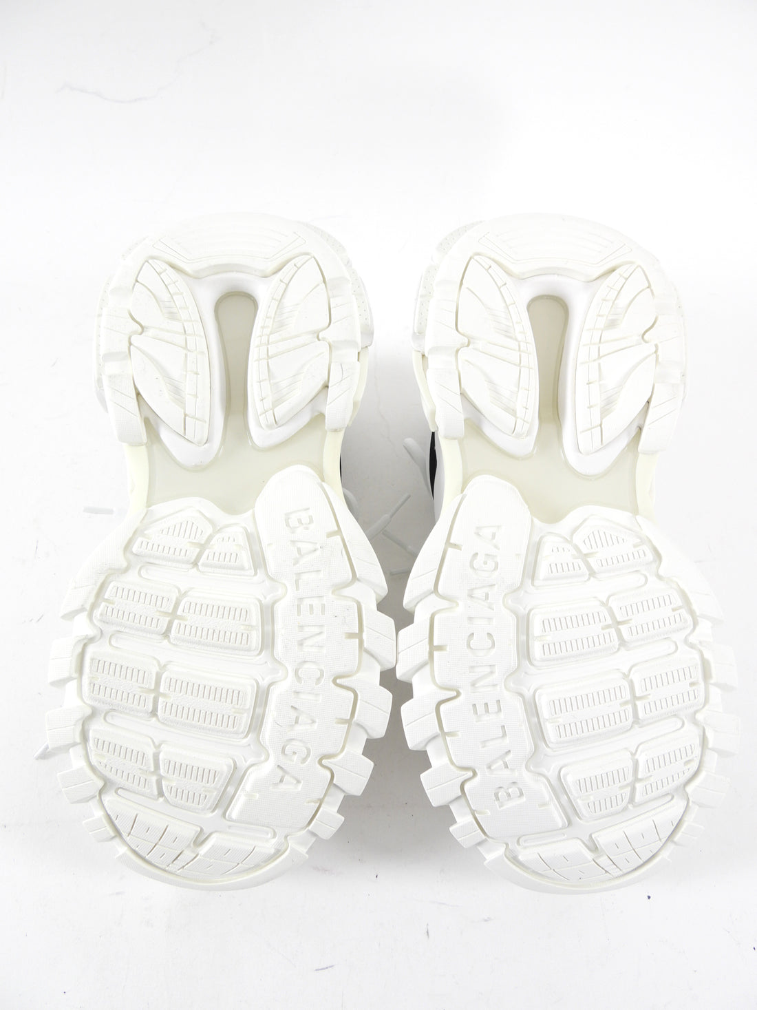Balenciaga Black and White Track Sneakers - 38 (fits like 37 / 7)