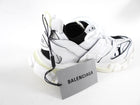 Balenciaga Black and White Track Sneakers - 38 (fits like 37 / 7)