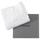 Balenciaga Hotels & Resorts White Cotton Hand Towel
