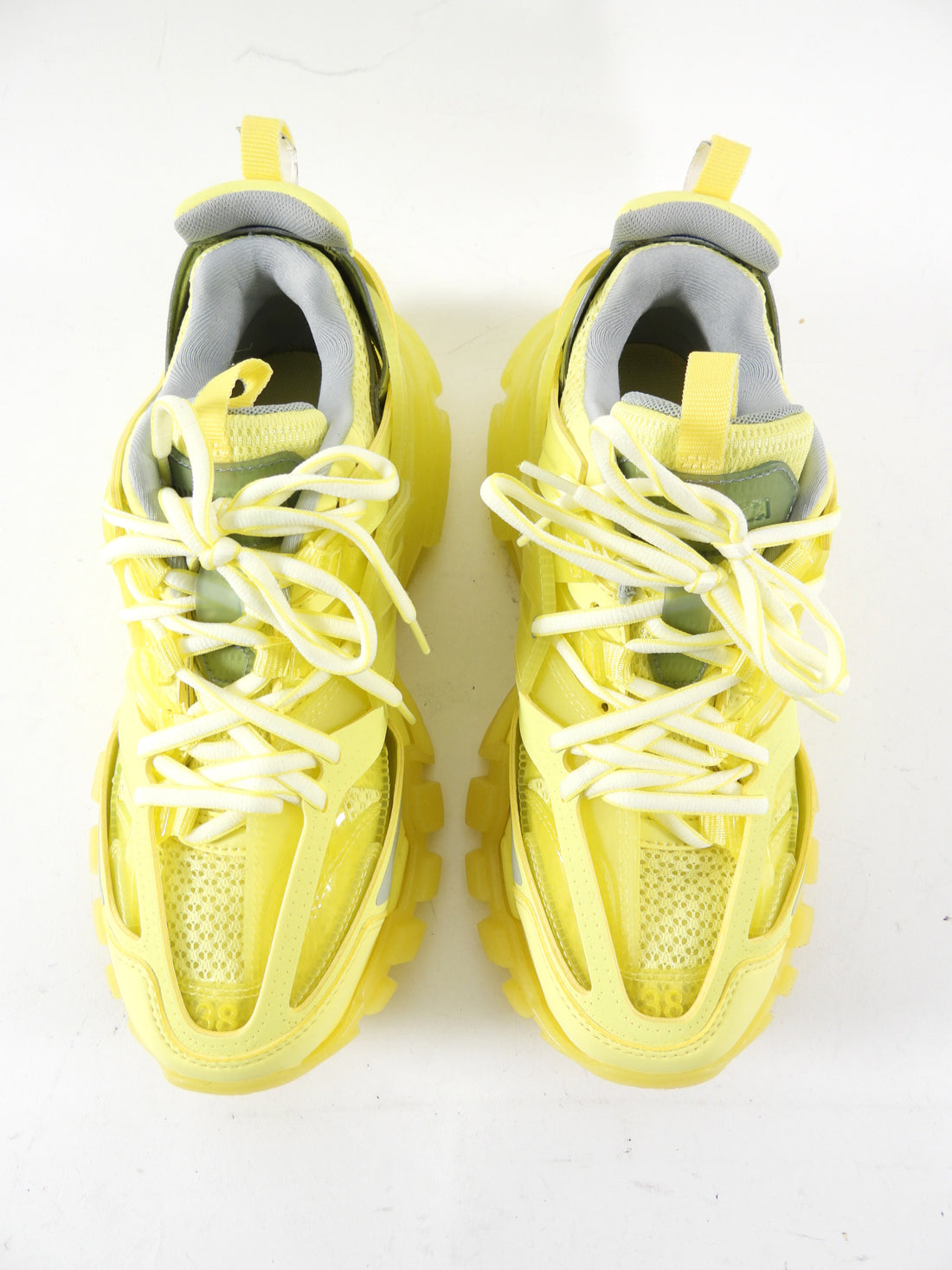 Balenciaga Lemon Yellow Track Sneakers - 38 (fits like 37 / 7)