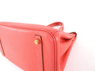 Hermes Birkin 30 Taurillon Clemence Leather Pink Rose Jaipur Bag GHW