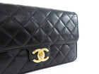 Chanel Small Black Quilted Leather Crossing Times Crossbody Bag