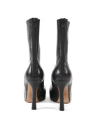 Bottega Veneta Black Leather Platform Sock Boot - 37