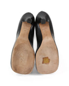 Bottega Veneta Black Leather Platform Sock Boot - 37