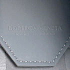Bottega Veneta Grey Leather Woven Cassette Bag