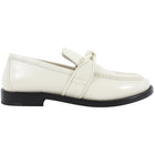 Bottega Veneta Ivory White Leather Astaire Loafer - 39.5