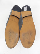 Bottega Veneta Black and White Leather Astaire Loafer - 39.5
