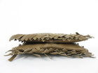 Bottega Veneta Olive Khaki Intrecciato Leather Fringed Shoulder Bag