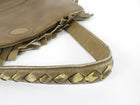 Bottega Veneta Olive Khaki Intrecciato Leather Fringed Shoulder Bag