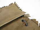 Bottega Veneta Olive Khaki Intrecciato Leather Fringed Shoulder Bag
