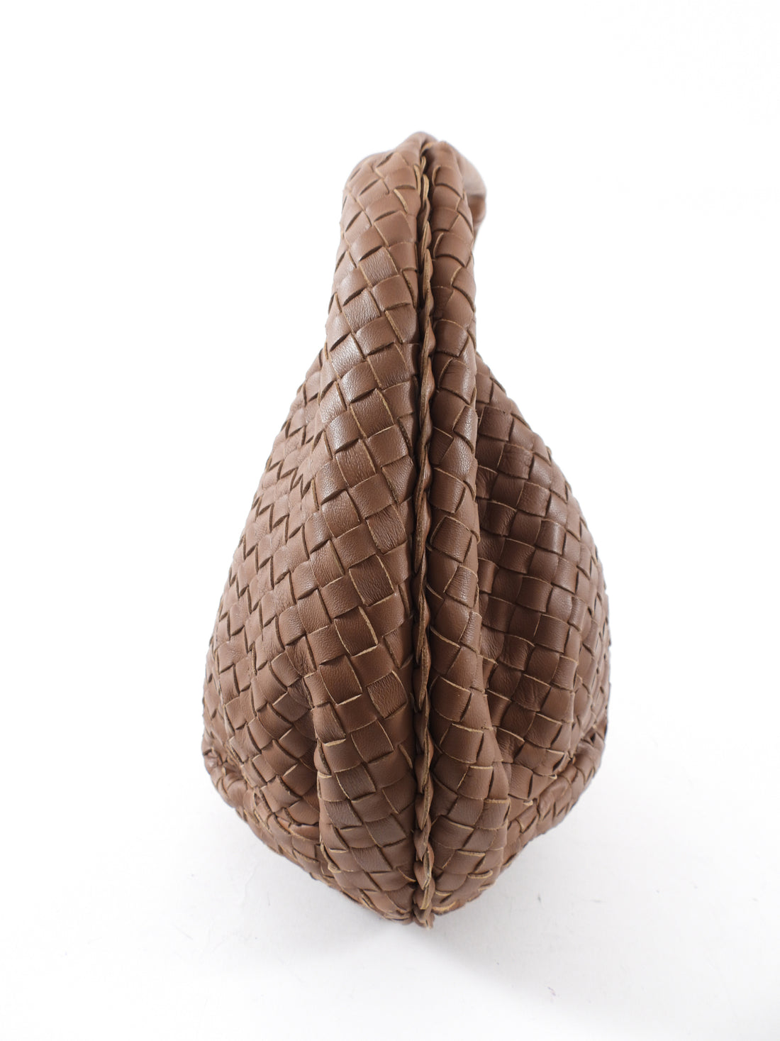 Bottega Veneta Brown Intrecciato Leather Belly Bag