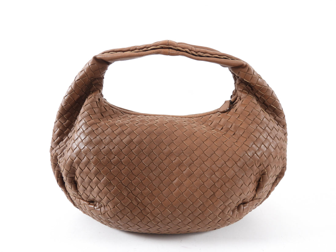 Bottega Veneta Brown Intrecciato Leather Belly Bag