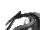 Bottega Veneta Black Woven Leather Medium Cassette Bag