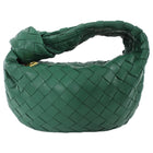 Bottega Veneta Green Intrecciato Leather Mini Jodie Bag