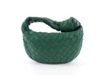 Bottega Veneta Green Intrecciato Leather Mini Jodie Bag
