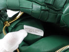 Bottega Veneta Green Intrecciato Leather Mini Jodie Bag