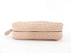 Bottega Veneta Nude Intrecciato Leather Mini Nappa Bag