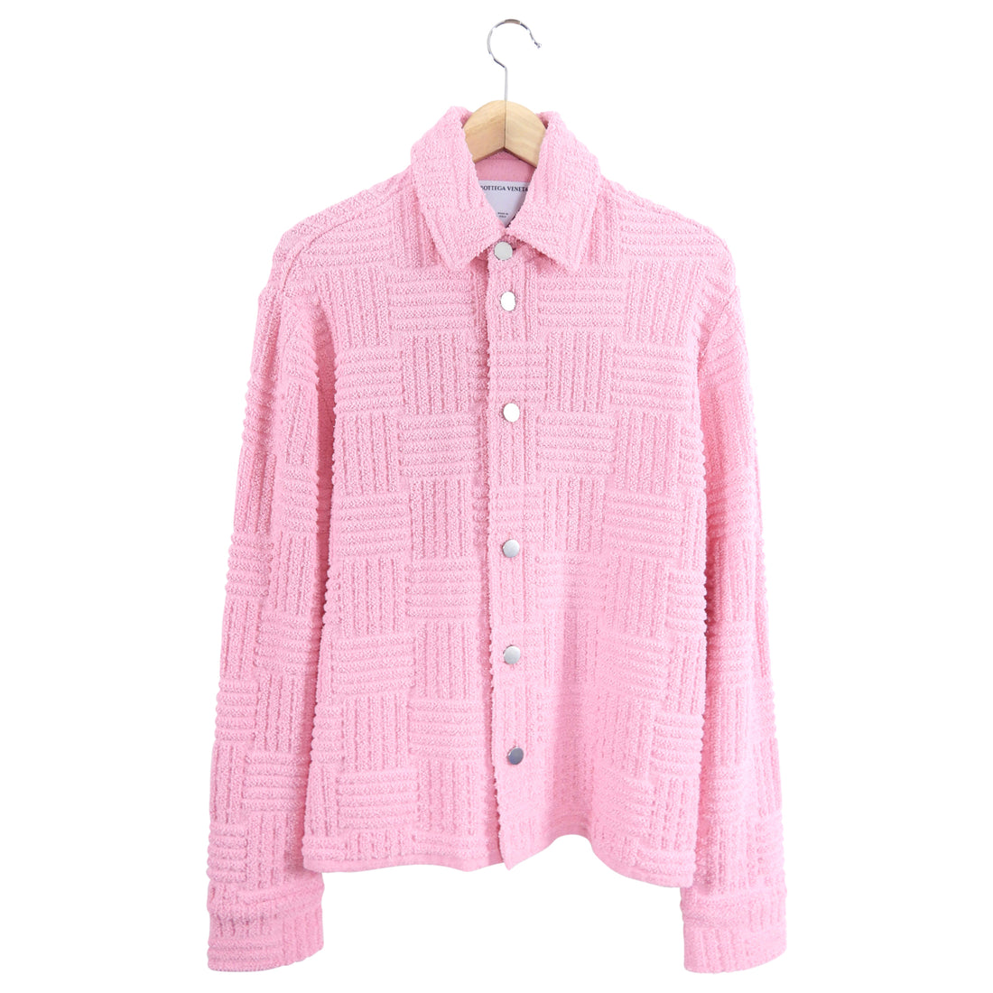 Bottega Veneta Pink Terry Button Down Shirt - M (6/8)