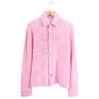 Bottega Veneta Pink Terry Button Down Shirt - M (6/8)