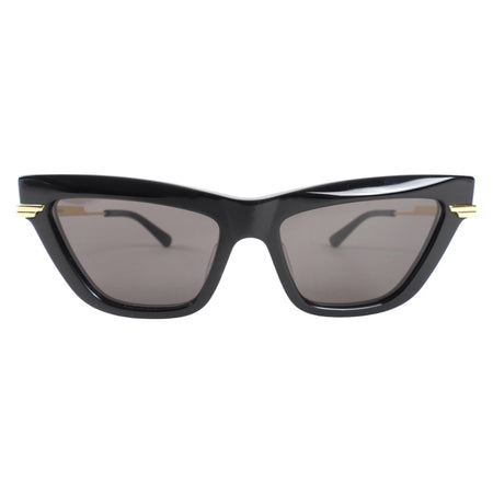 Bottega Veneta Black Cat Eye Sunglasses
