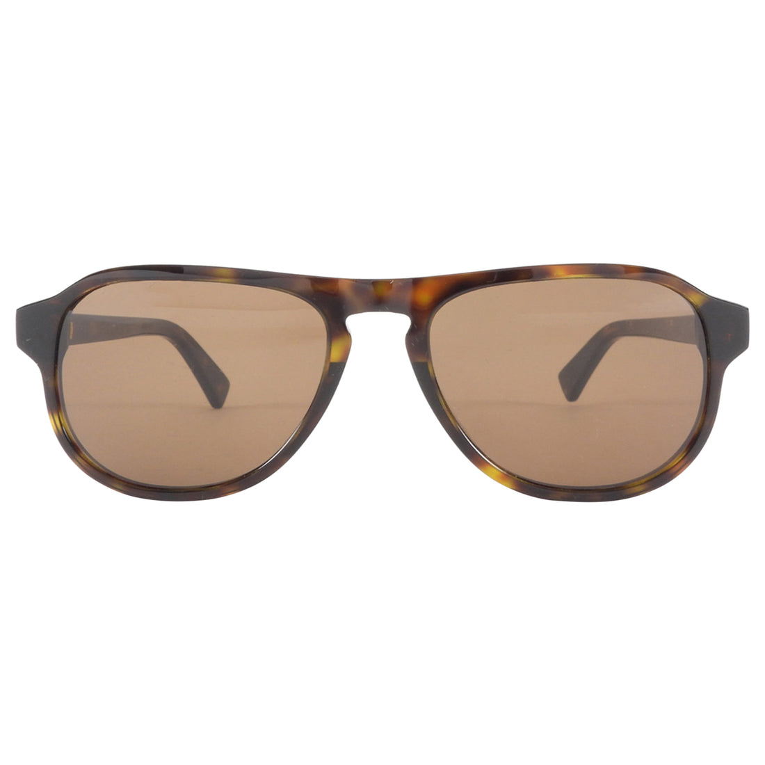 Bottega Veneta Triangle Stud Brown Acetate Aviator Sunglasses - BV1292S