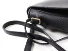 Bottega Veneta Vintage 1980's Black Crossbody Bag