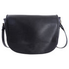 Bottega Veneta Vintage 1980's Black Crossbody Bag