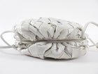 Bottega Veneta White Intrecciato Leather Mini The Pouch Crossbody Bag